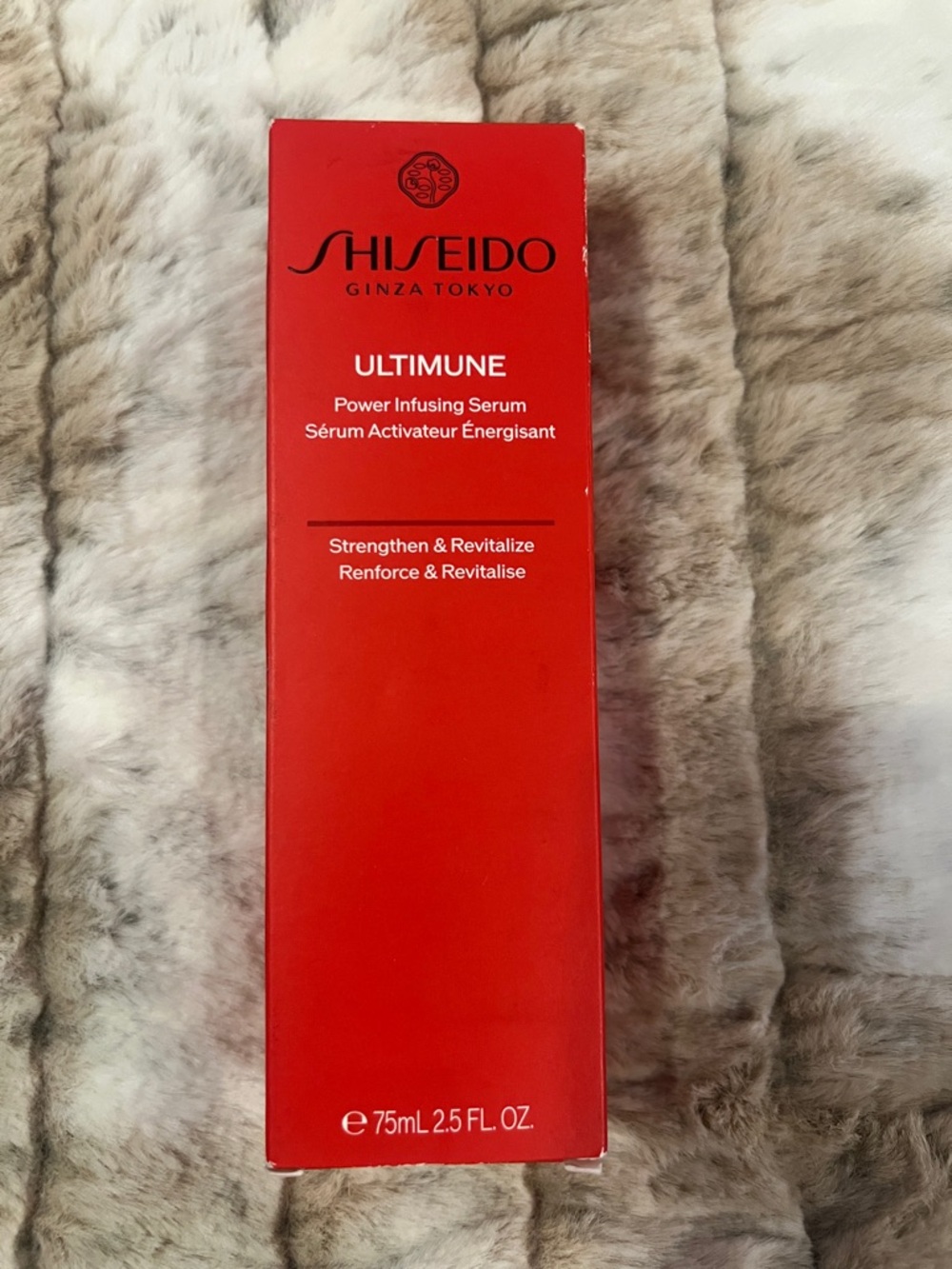 Shiseido Ultimune Power Infusing Serum - Bold Red Packaging